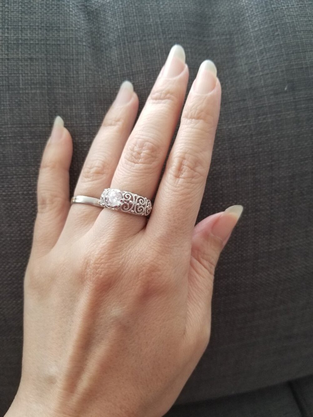 18kt Gold Princess Ring • Meli Gioifelli • Certificate + Gift Box